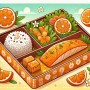 清新彩虹三文鱼便当 Salmon Bento
