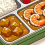 黄金鸡肉咖喱盛宴 Curry Chicken Bento