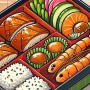 盛世美颜虾仁牛肉健康餐 Shrimp Beef Bento
