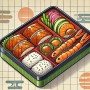 盛世美颜虾仁牛肉健康餐 Shrimp Beef Bento